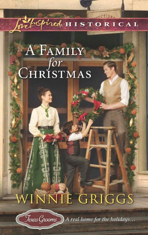 Cover of the book A Family for Christmas by Winnie Griggs, Harlequin