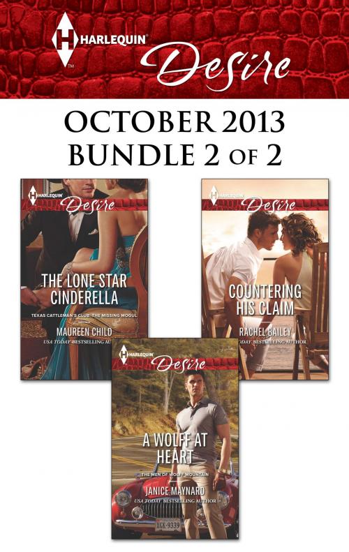 Cover of the book Harlequin Desire October 2013 - Bundle 2 of 2 by Maureen Child, Janice Maynard, Rachel Bailey, Harlequin