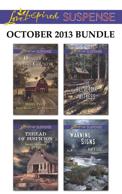 Cover of the book Love Inspired Suspense October 2013 Bundle by Susan Sleeman, Kathleen Tailer, Katy Lee, Harlequin