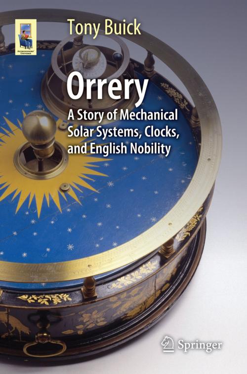 Cover of the book Orrery by Tony Buick, Springer New York