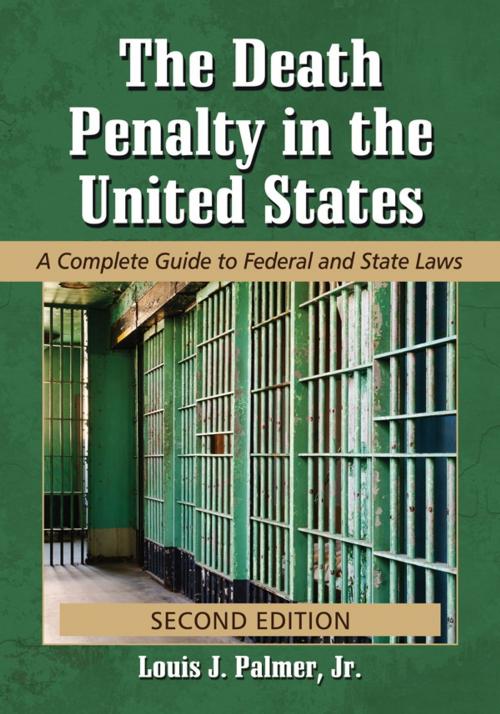 Cover of the book The Death Penalty in the United States by Louis J. Palmer, McFarland & Company, Inc., Publishers