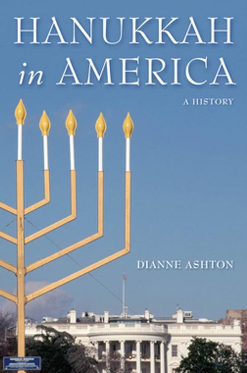 Cover of the book Hanukkah in America by Dianne Ashton, NYU Press