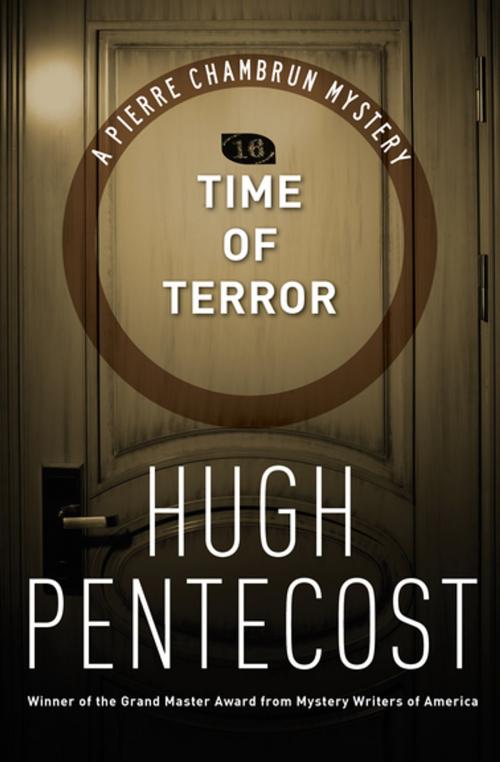 Cover of the book Time of Terror by Hugh Pentecost, MysteriousPress.com/Open Road