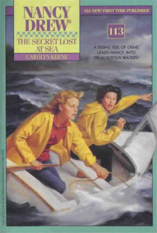 Cover of the book The Secret Lost at Sea by Carolyn Keene, Aladdin