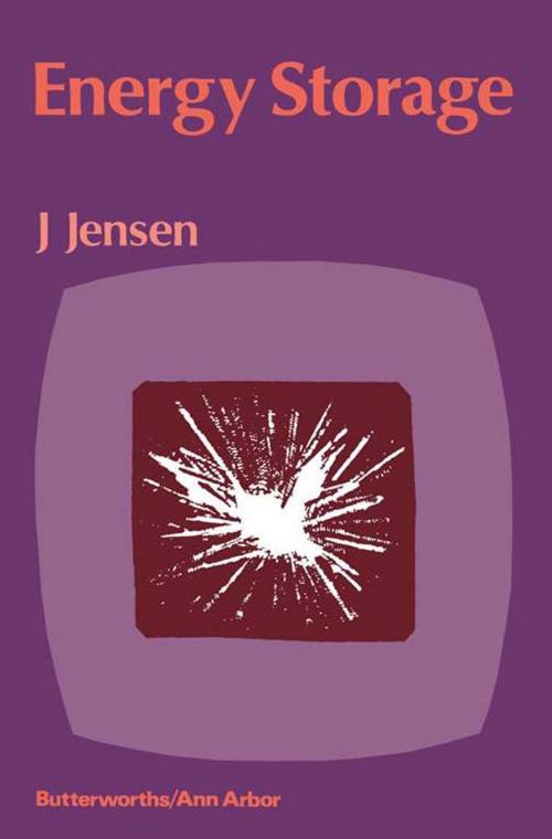 Cover of the book Energy Storage by J. Jensen, Elsevier Science