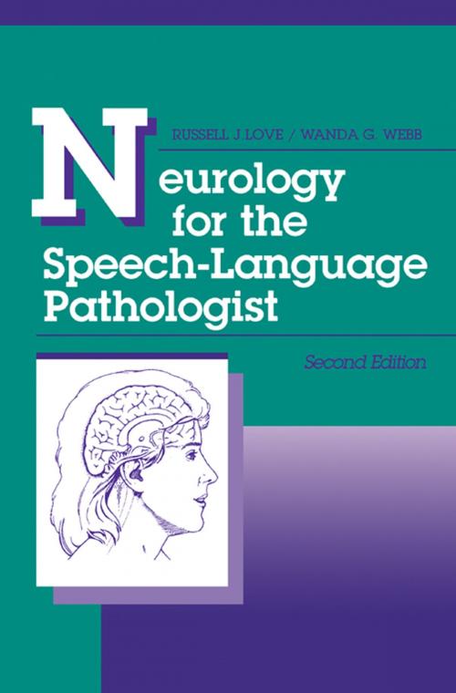 Cover of the book Neurology for the Speech-Language Pathologist by Russell J. Love, Wanda G. Webb, Elsevier Science
