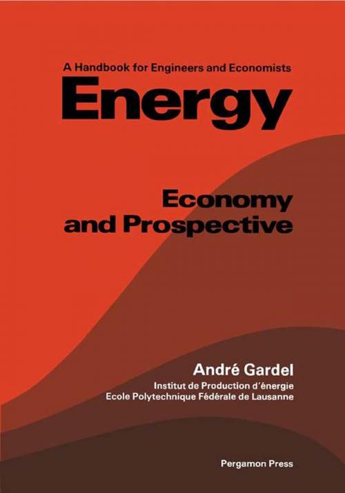 Cover of the book Energy by André Gardel, Elsevier Science