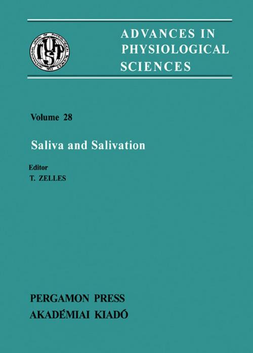 Cover of the book Saliva and Salivation by , Elsevier Science