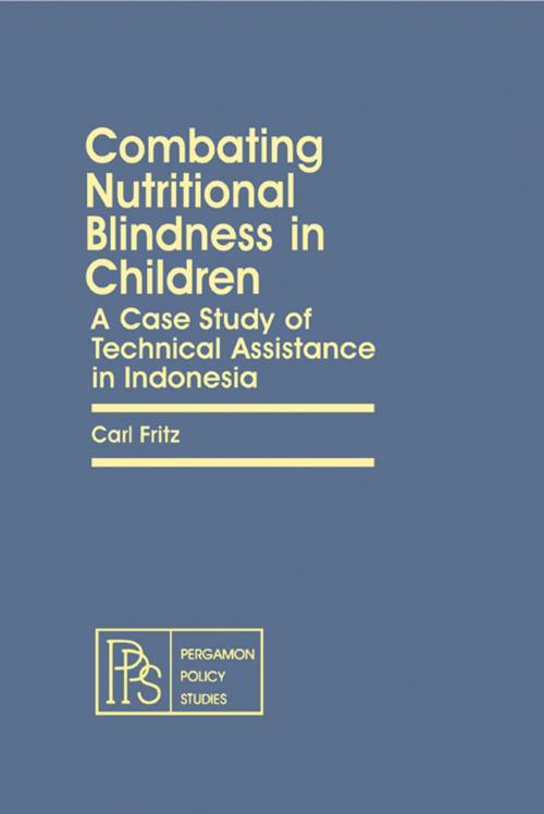 Cover of the book Combating Nutritional Blindness in Children by Carl Fritz, Elsevier Science