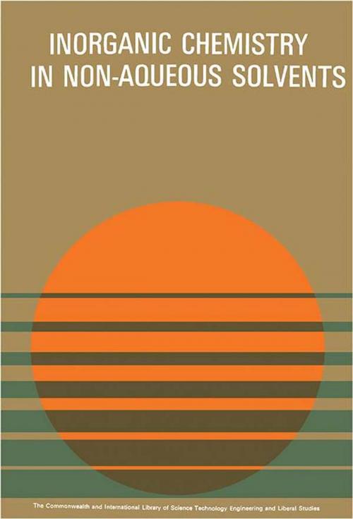 Cover of the book Non-Aqueous Solvents in Inorganic Chemistry by A. K. Holliday, A. G. Massey, Elsevier Science