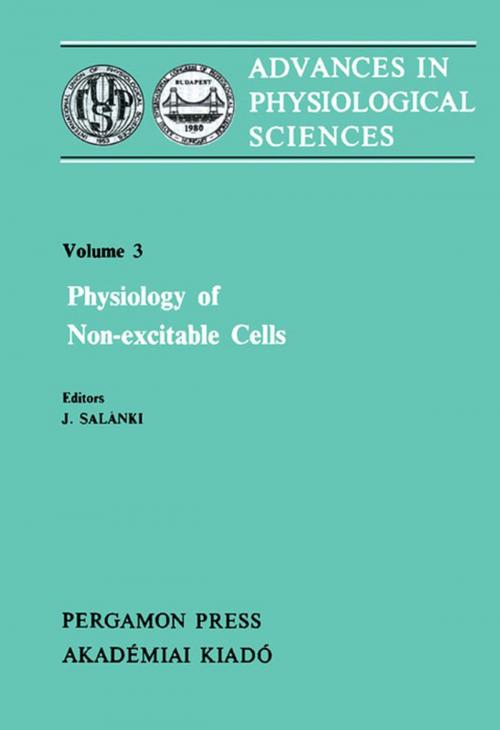 Cover of the book Physiology of Non-Excitable Cells by , Elsevier Science