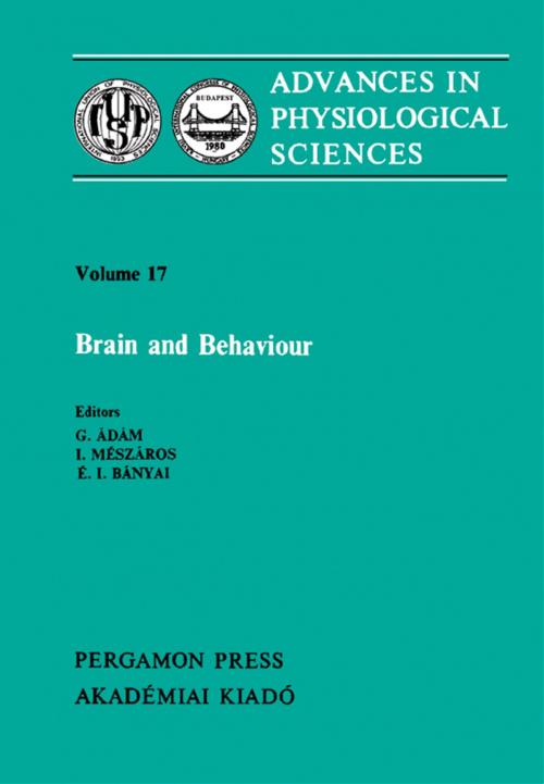 Cover of the book Brain and Behaviour by , Elsevier Science