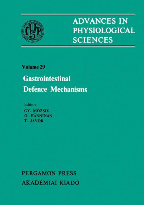 Cover of the book Gastrointestinal Defence Mechanisms by , Elsevier Science