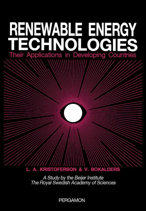 Cover of the book Renewable Energy Technologies by L. A. Kristoferson, V. Bokalders, Elsevier Science