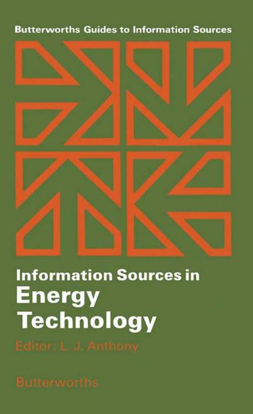 Cover of the book Information Sources in Energy Technology by , Elsevier Science