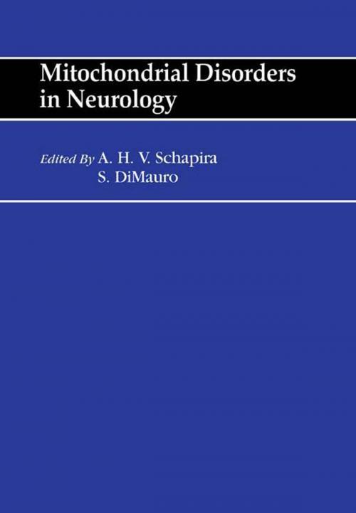 Cover of the book Mitochondrial Disorders in Neurology by , Elsevier Science