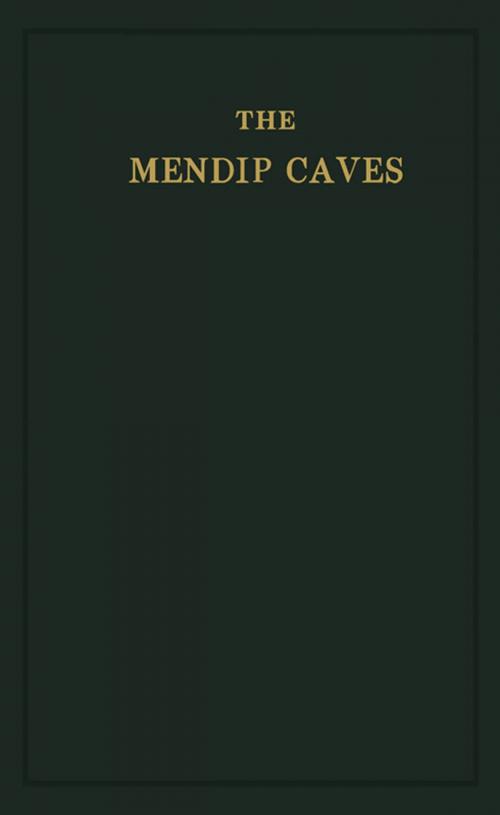 Cover of the book The Mendip Caves by H. E. Balch, Elsevier Science