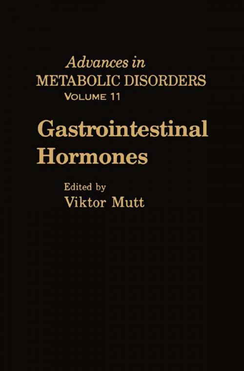 Cover of the book Gastrointestinal Hormones by , Elsevier Science