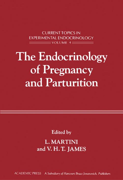 Cover of the book The Endocrinology of Pregnancy and Parturition by , Elsevier Science