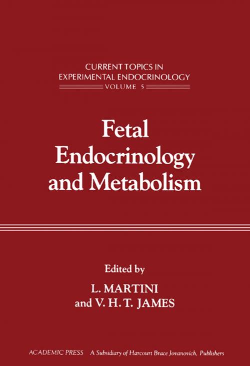 Cover of the book Fetal Endocrinology and Metabolism by , Elsevier Science