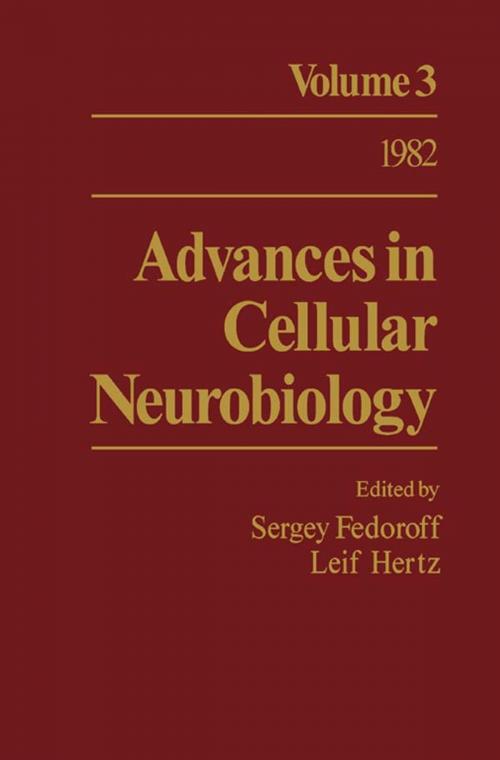 Cover of the book Advances in Cellular Neurobiology by , Elsevier Science