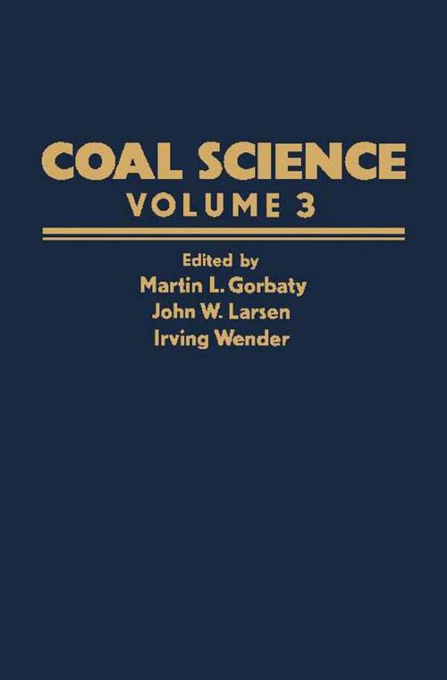 Cover of the book Coal Science by , Elsevier Science