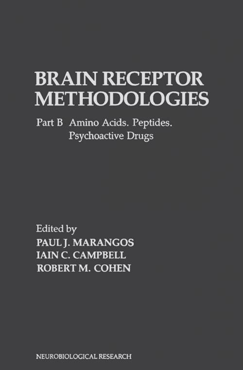 Cover of the book Brain Receptor Methodologies by , Elsevier Science