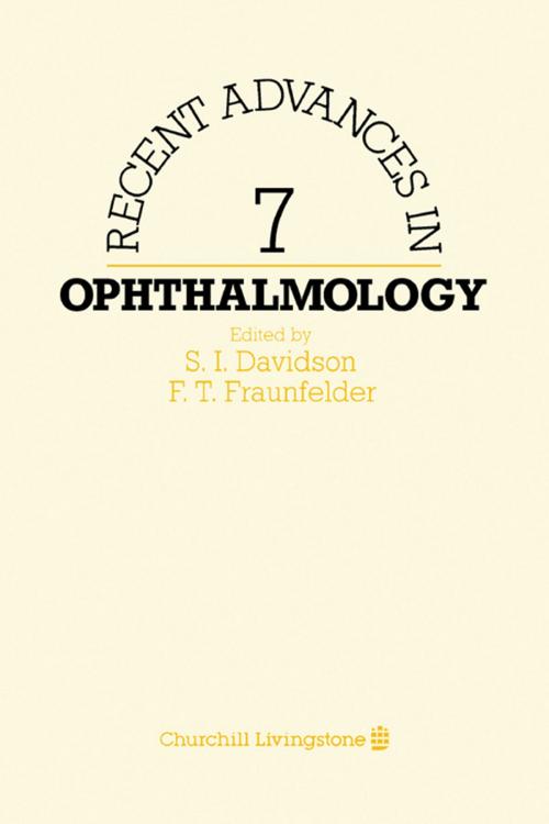 Cover of the book Recent Advances in Ophthalmology by , Elsevier Science