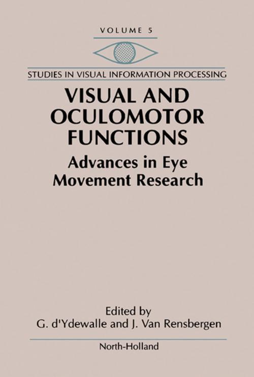 Cover of the book Visual and Oculomotor Functions by , Elsevier Science
