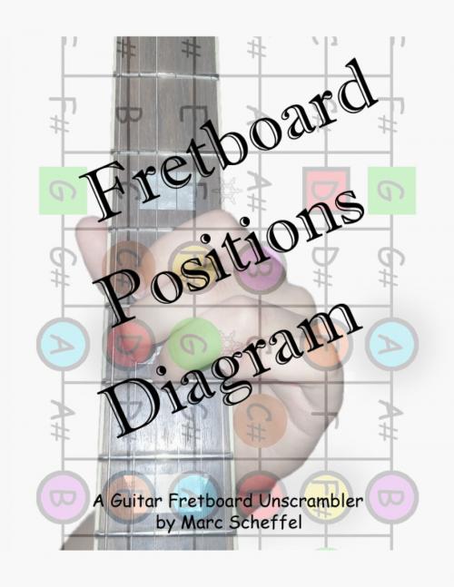 Cover of the book Fretboard Positions Diagram by Marc Scheffel, BookBaby
