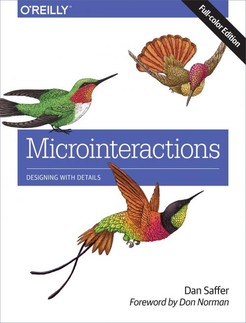 Cover of the book Microinteractions: Full Color Edition by Dan Saffer, O'Reilly Media