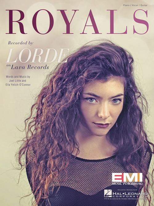Cover of the book Royals Sheet Music by Lorde, Hal Leonard