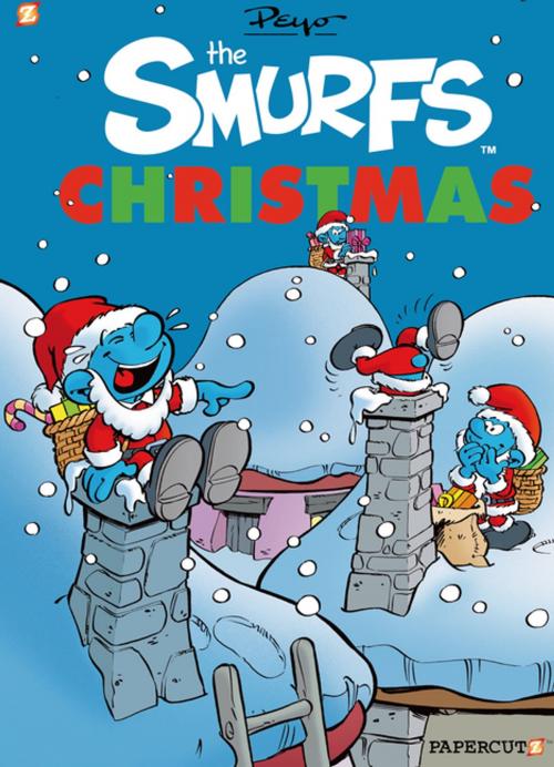 Cover of the book The Smurfs Christmas by Peyo, Papercutz