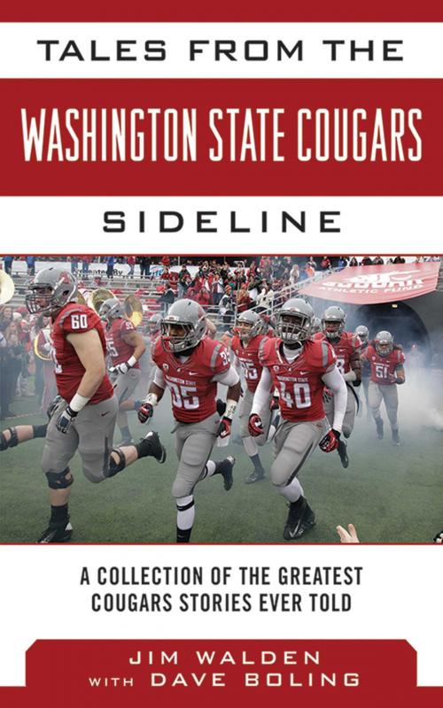 Cover of the book Tales from the Washington State Cougars Sideline by Jim Walden, Sports Publishing