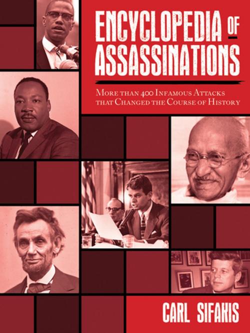 Cover of the book Encyclopedia of Assassinations by Carl Sifakis, Skyhorse Publishing