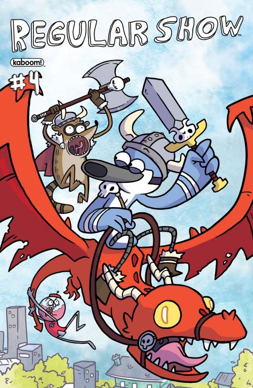 Cover of the book Regular Show #4 by KC Green, KaBOOM!