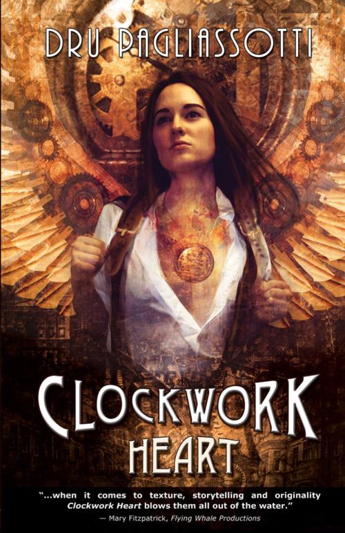 Cover of the book Clockwork Heart by Dru Pagliassotti, EDGE Science Fiction and Fantasy Publishing