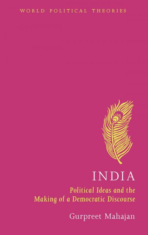 Cover of the book India by Gurpreet Mahajan, Zed Books