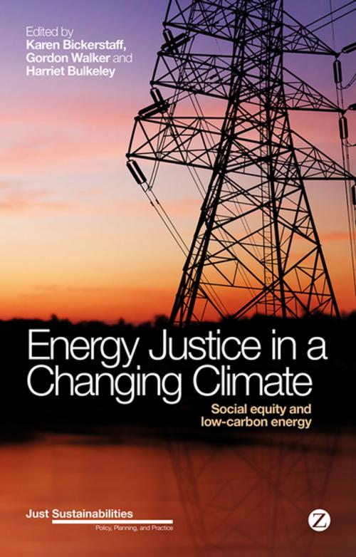 Cover of the book Energy Justice in a Changing Climate by , Zed Books