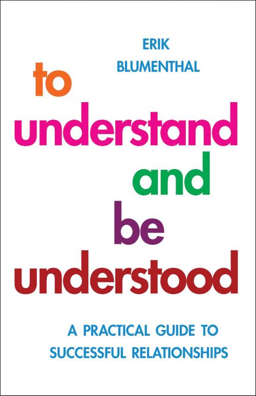 Cover of the book To Understand and be Understood by Erik Blumenthal, Oneworld Publications