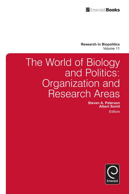 Cover of the book The World of Biology and Politics by , Emerald Group Publishing Limited