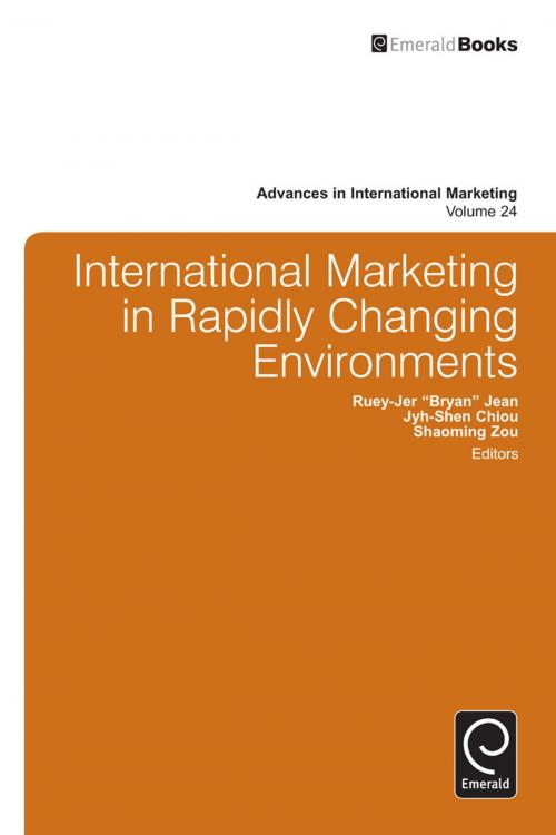 Cover of the book International Marketing in Fast Changing Environment by , Emerald Group Publishing Limited