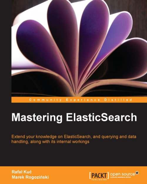 Cover of the book Mastering ElasticSearch by Rafał Kuć, Marek Rogoziński, Packt Publishing