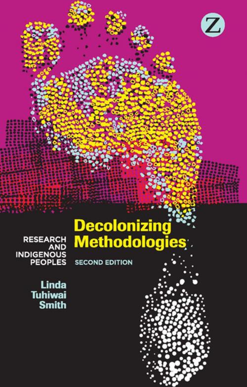 Cover of the book Decolonizing Methodologies by Professor Linda Tuhiwai Smith, Zed Books