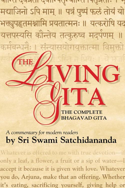 Cover of the book The Living Gita by Sri Swami Satchidananda, Integral Yoga Publications