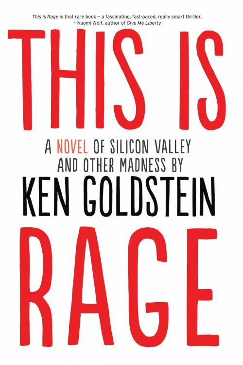 Cover of the book This is Rage by Ken Goldstein, Fiction Studio Books