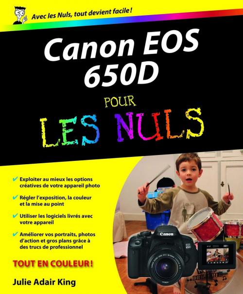 Cover of the book Canon EOS 650D Pour les Nuls by Bernard JOLIVALT, edi8