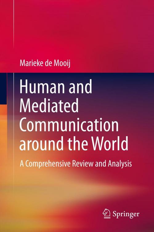 Cover of the book Human and Mediated Communication around the World by Marieke de Mooij, Springer International Publishing