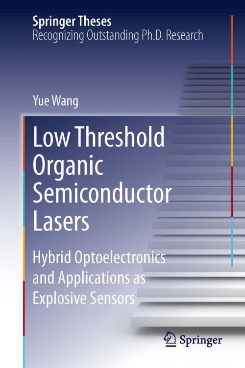 Cover of the book Low Threshold Organic Semiconductor Lasers by Yue Wang, Springer International Publishing