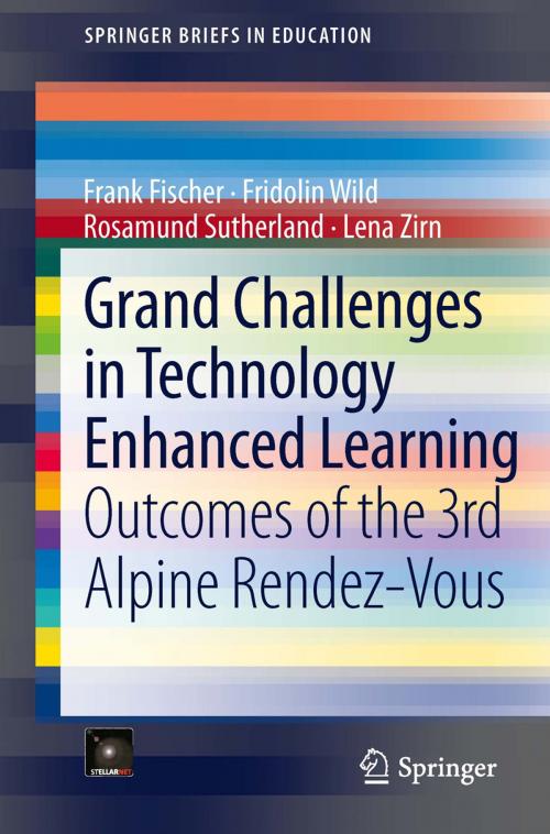 Cover of the book Grand Challenges in Technology Enhanced Learning by Frank Fischer, Fridolin Wild, Rosamund Sutherland, Lena Zirn, Springer International Publishing